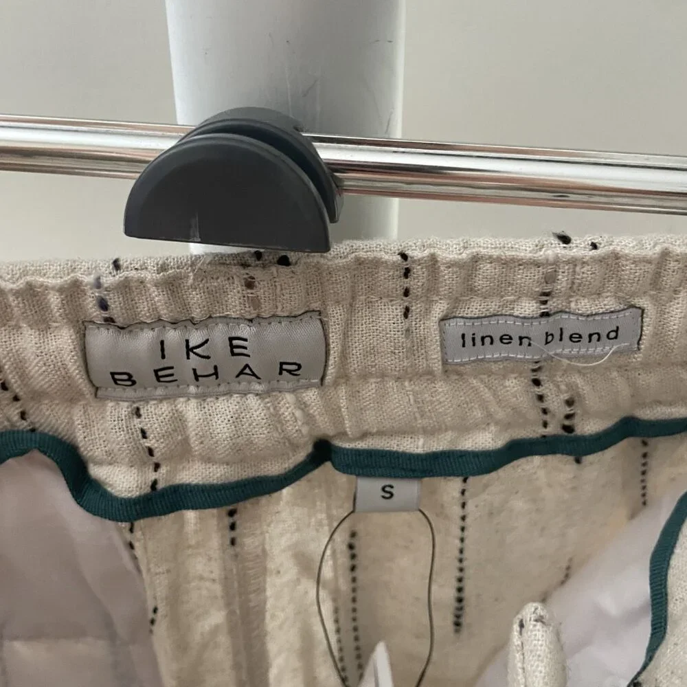 IKE BEHAR Linen Blen Pants